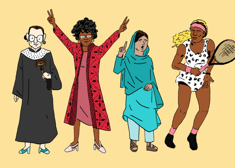 Rad women illustration