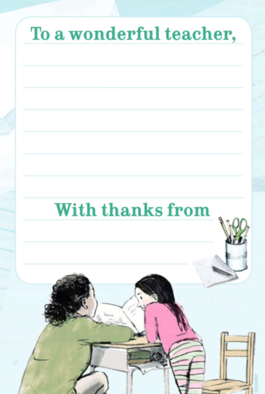 letter to my teacher